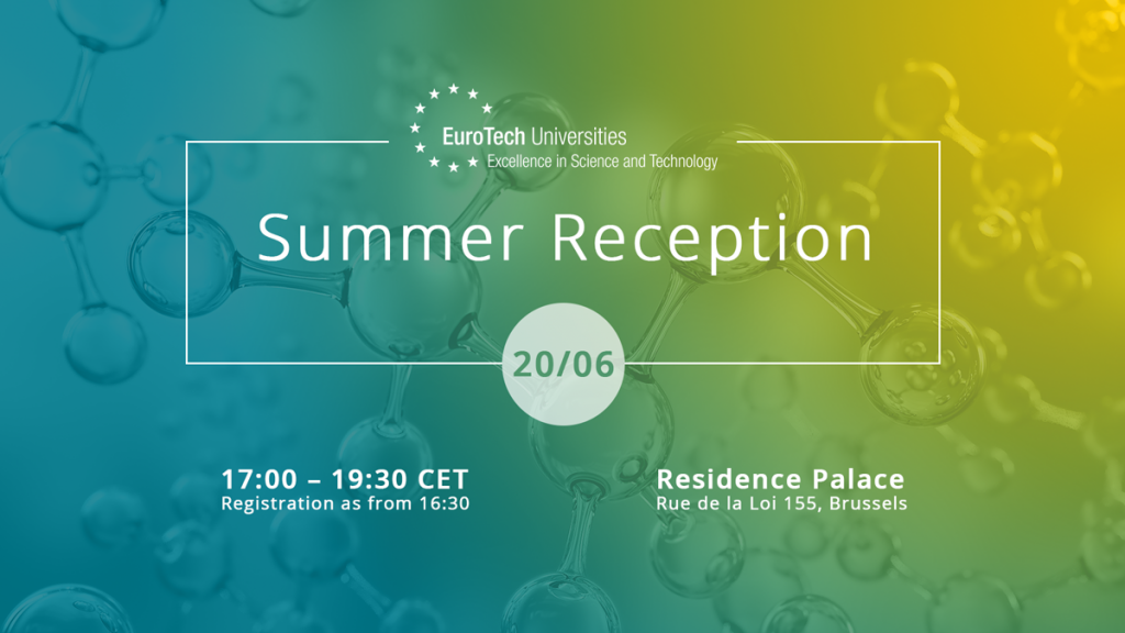 Key visual of the EuroTech Summer Reception