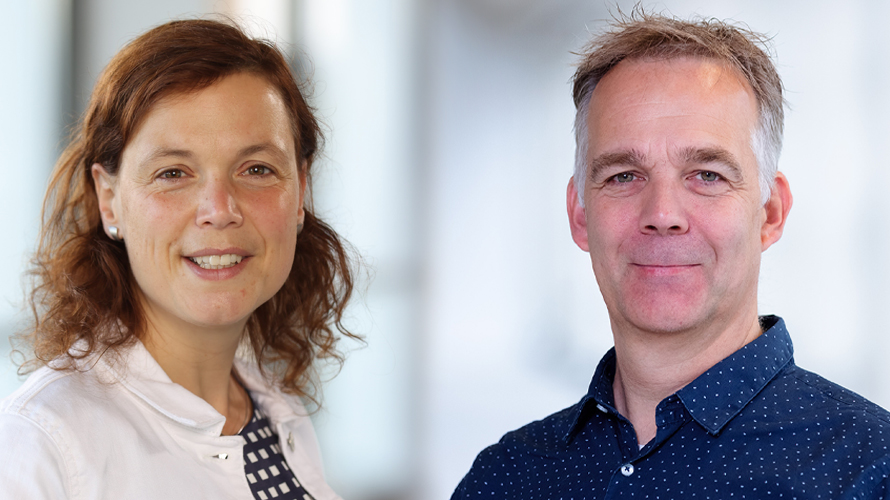Margriet Van Schijndel-de Nooij, Lab Director Responsible Mobility, Eindhoven University of Technology, and Brian de Bart, Team Lead System Innovations, NXP Semiconductors