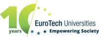 EuroTech Universities – 10 years logo EuroTech Universities 10 years - PNG